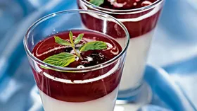 Рецепты с молочной продукцией, желатином и ягодами