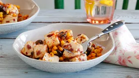 Рецепты с овощами, мягкими сырами и шампиньонами