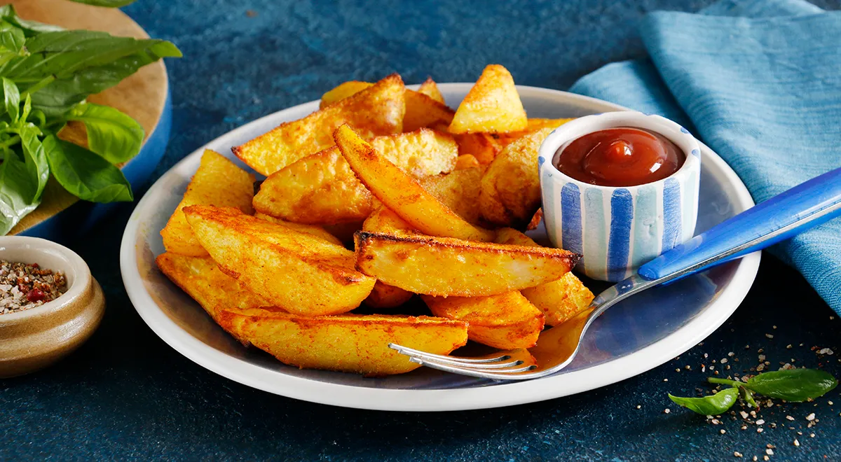 Картофель с хрустящей корочкой в духовке