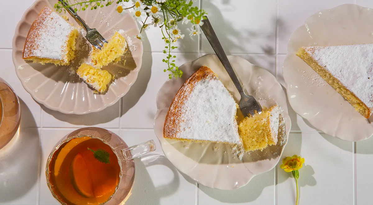 Кекс на сковороде