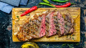 Рецепты с мясом, маслом оливковым и морепродуктами