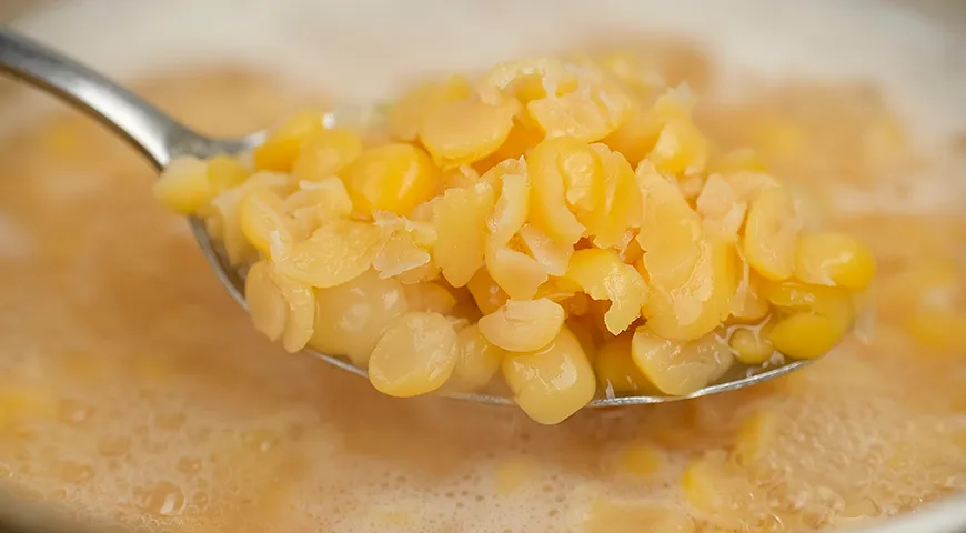 Вареный горох — важный источник медленно усваиваемых углеводов, растительного белка и пищевых волокон