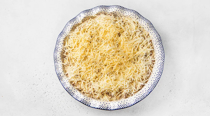 Лапшевник с фаршем