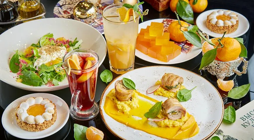 Фестиваль мандаринов в  ресторане Гранд