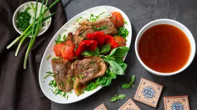 Рецепты с языком и приправой