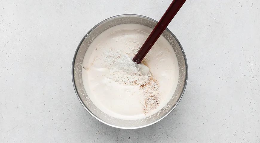 Шарлотка с тыквой и корицей