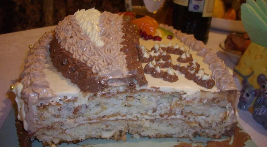 Рецепт торта "Киевский +"