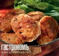 Рубленые котлетки из лосося