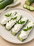Закуска из огурчиков освежающая