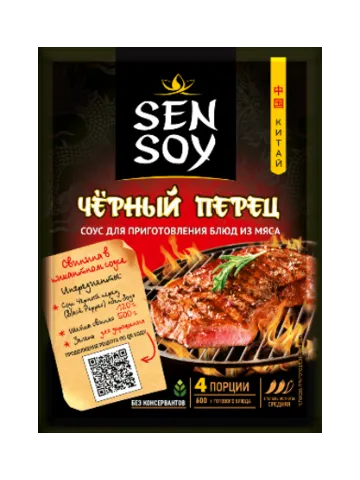 SEN SOY Соус «Черный перец» 120 г