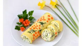 Рецепты со сметаной, яйцом куриным и сыром Российский