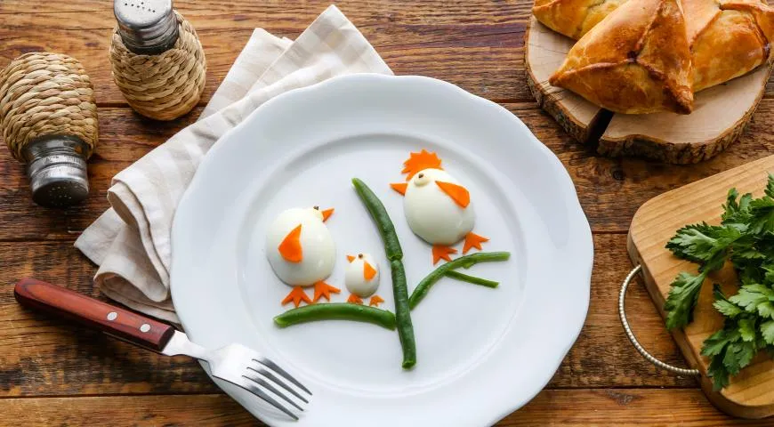Детские завтраки: яйца, омлеты