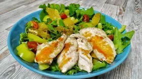 Простые рецепты с курятиной и апельсином