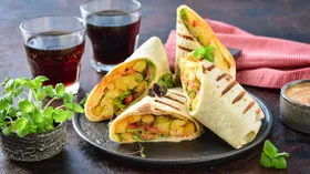 Шаурма с огурцом