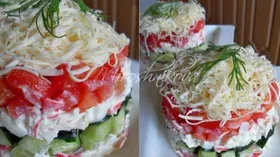 Рецепты с молочной продукцией, яйцом куриным и крабами