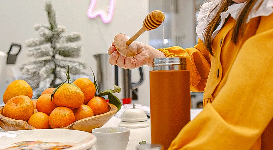 Облепихово-мандариновый чай