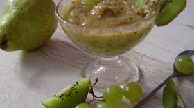 Рецепты с яблоком, бананом и виноградом