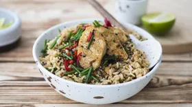 Рецепты с бобами и соусом терияки