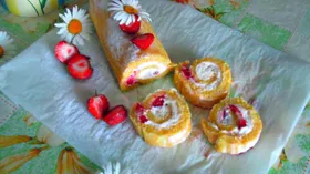 Рецепты на завтрак с клубникой и сыром сливочным