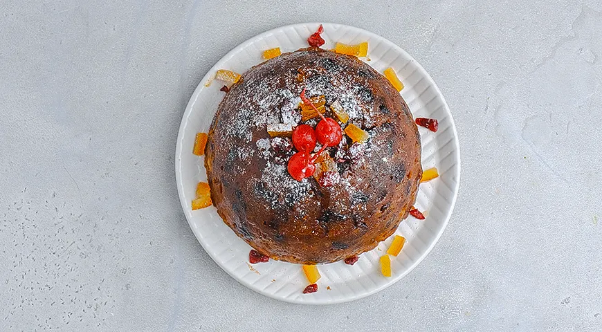 Традиционный рождественский пудинг