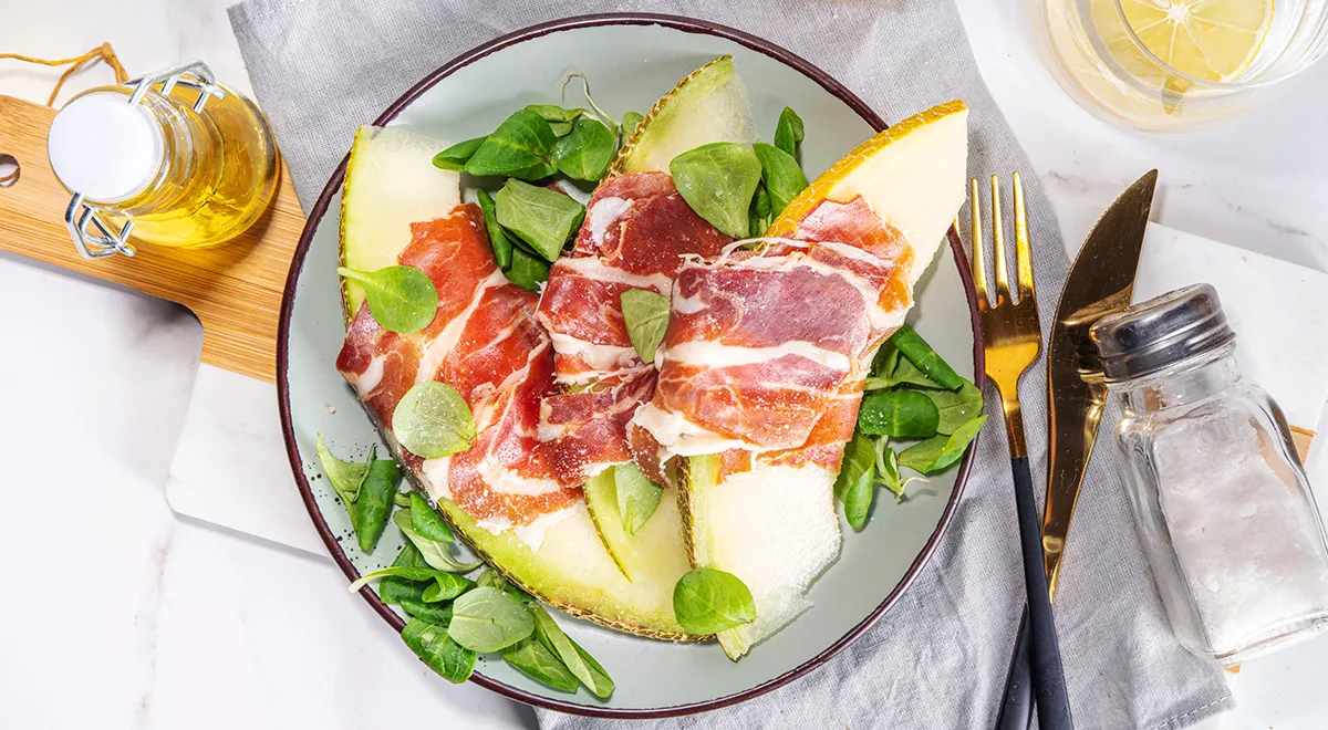 Дыня с хамоном