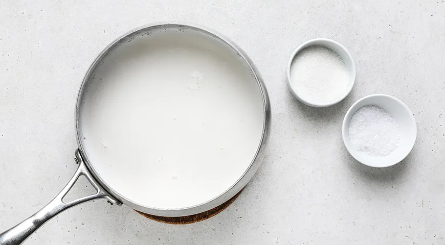 Затирка на молоке