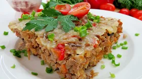 Рецепты с твёрдыми сырами, крупой и шампиньонами