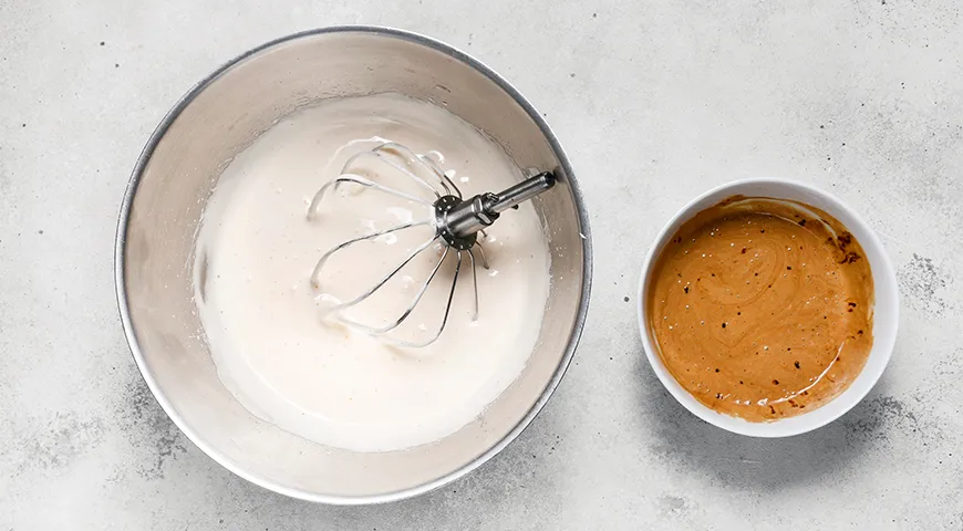 Кофейный пирог на кефире