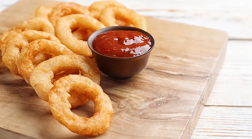 Кальмары в хрустящем кляре