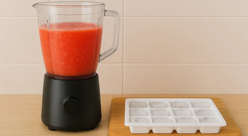 Фреш из арбуза в блендере