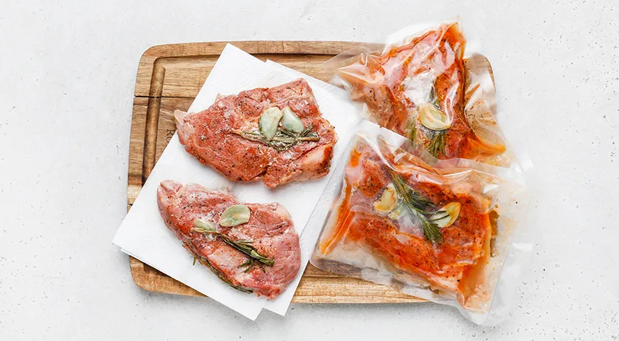 Свинина су-вид