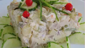 Рецепты с курятиной, субпродуктами и огурцом