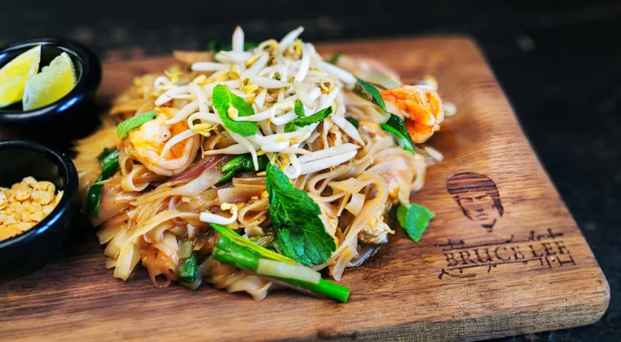 Брюс Ли, еда