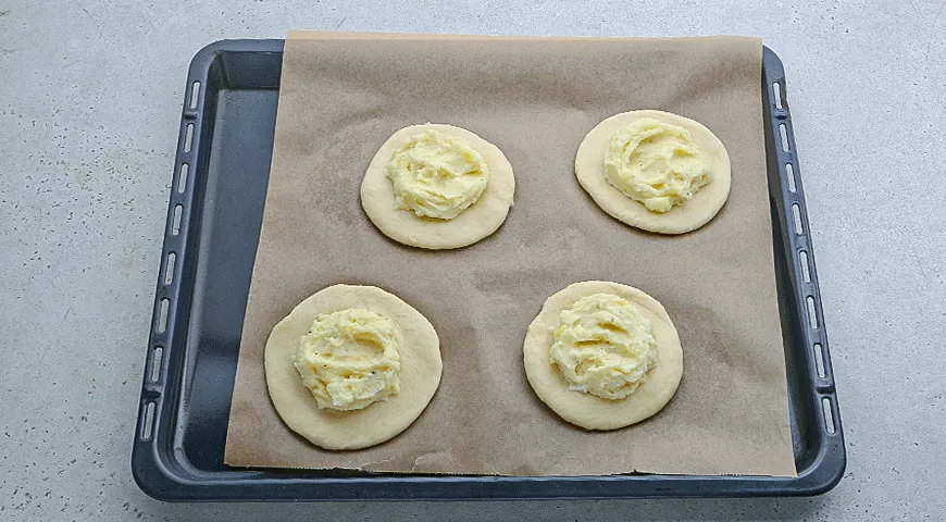 Шаньги с картофелем