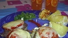 Рецепты с овощами, мясом и ананасом