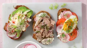 Тосты с фруктами