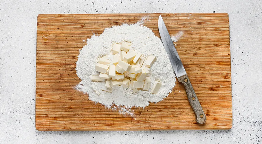 Татарский трехслойный пирог