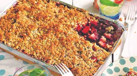 Рецепты с мукой пшеничной, фруктами и миндалём