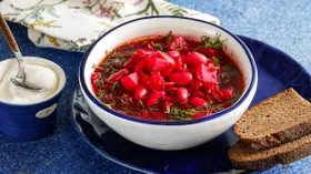 Рецепты со свёклой и бобами