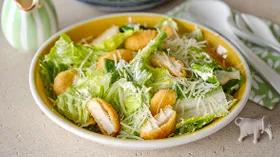 Салат цезарь на праздничный стол