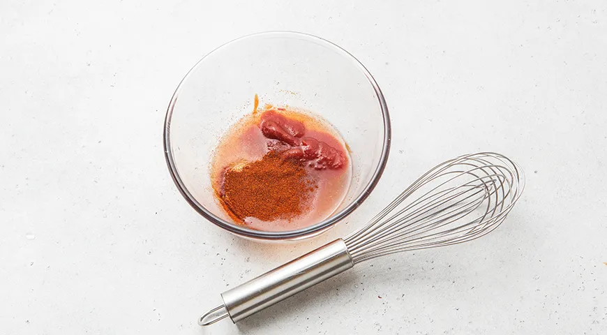 Крылышки в маринаде из кетчупа и соевого соуса в духовке