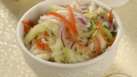 Рецепты с огурцом, капустой и сладким перцем