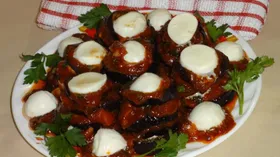 Простые рецепты с мягкими сырами и баклажаном