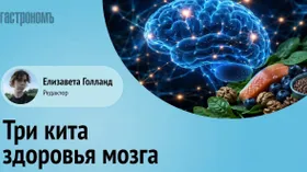 Невролог напоминает: рыба, темные ягоды и орехи — три кита здоровья мозга