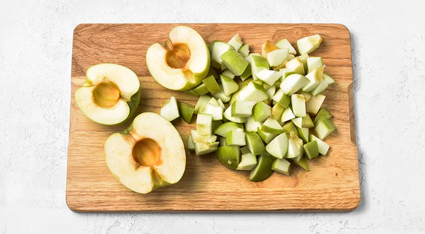 Яблочная пастила без сахара