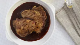 Курица с черносливом 