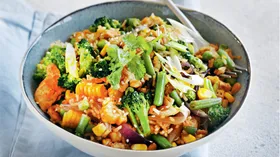 Рецепты с рисом и брокколи