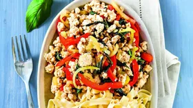 Рецепты с базиликом и соусом соевым