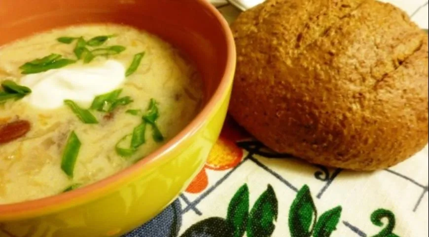 Пасуля или суп с фасолью по-закарпатски