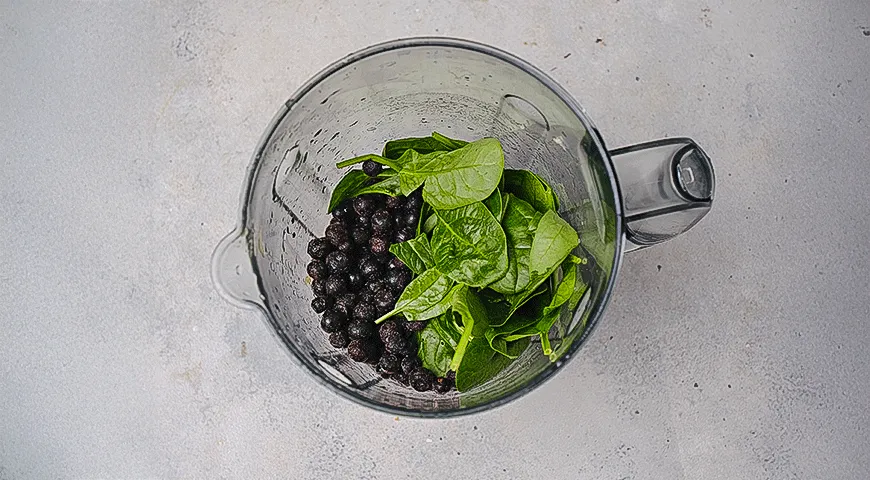 Черничный смузи